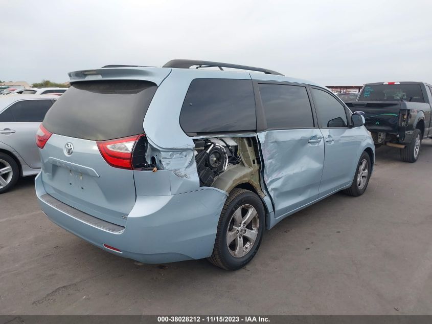 5TDKZ3DC7HS859373 2017 TOYOTA SIENNA, photo no. 6