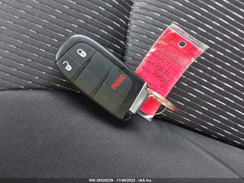 2014 DODGE JOURNEY SXT - 3C4PDCBB2ET160376