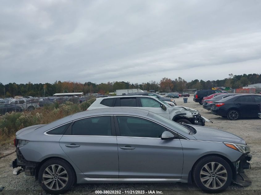 2015 HYUNDAI SONATA SPORT - 5NPE34AF3FH128607