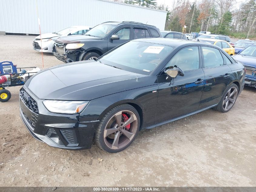 2023 AUDI A4 PREMIUM PLUS 45 TFSI S - WAUEAAF4XPA003444