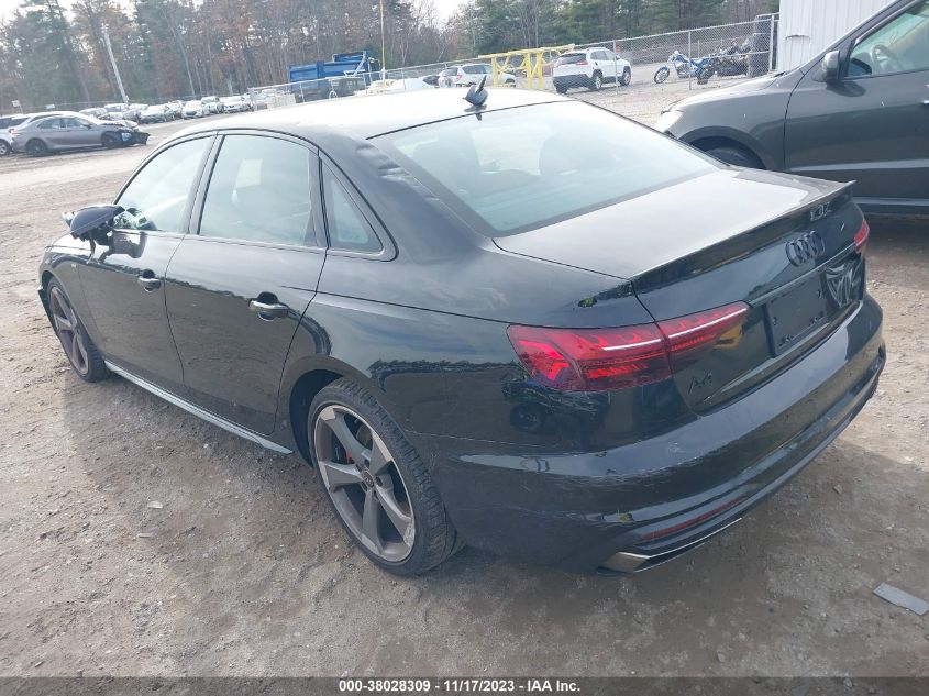 2023 AUDI A4 PREMIUM PLUS 45 TFSI S - WAUEAAF4XPA003444