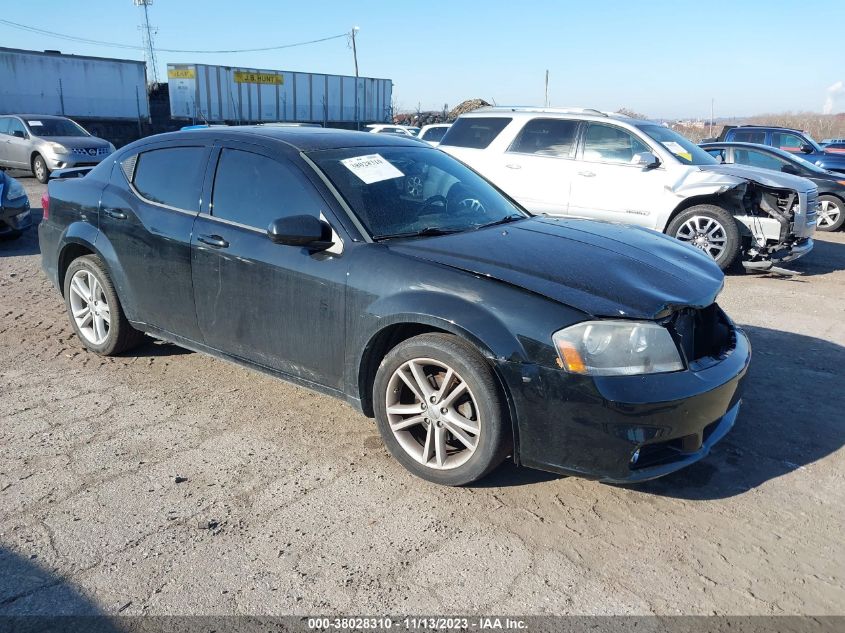 2013 DODGE AVENGER SXT - 1C3CDZCBXDN616630
