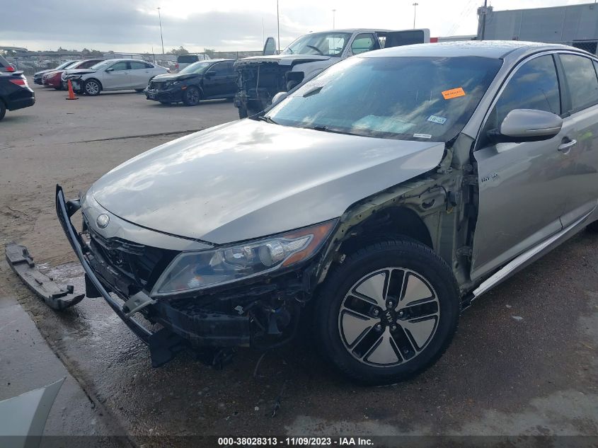 2013 KIA OPTIMA HYBRID LX - KNAGM4AD2D5043417