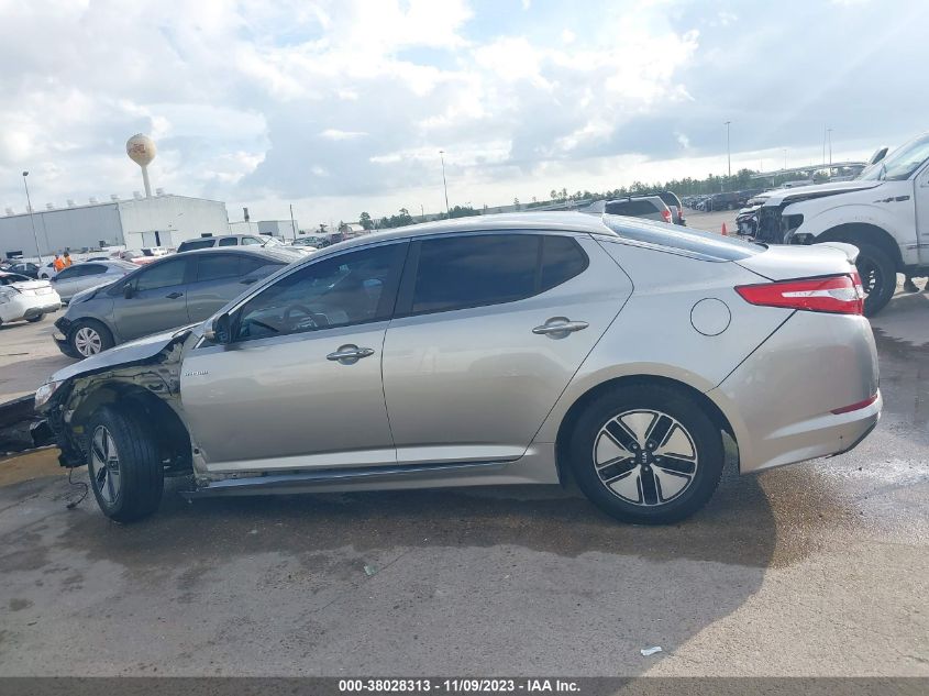 2013 KIA OPTIMA HYBRID LX - KNAGM4AD2D5043417
