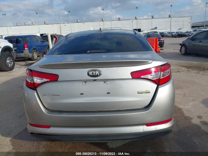 2013 KIA OPTIMA HYBRID LX - KNAGM4AD2D5043417