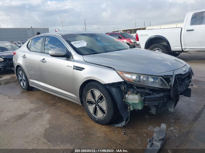 2013 KIA OPTIMA HYBRID LX - KNAGM4AD2D5043417