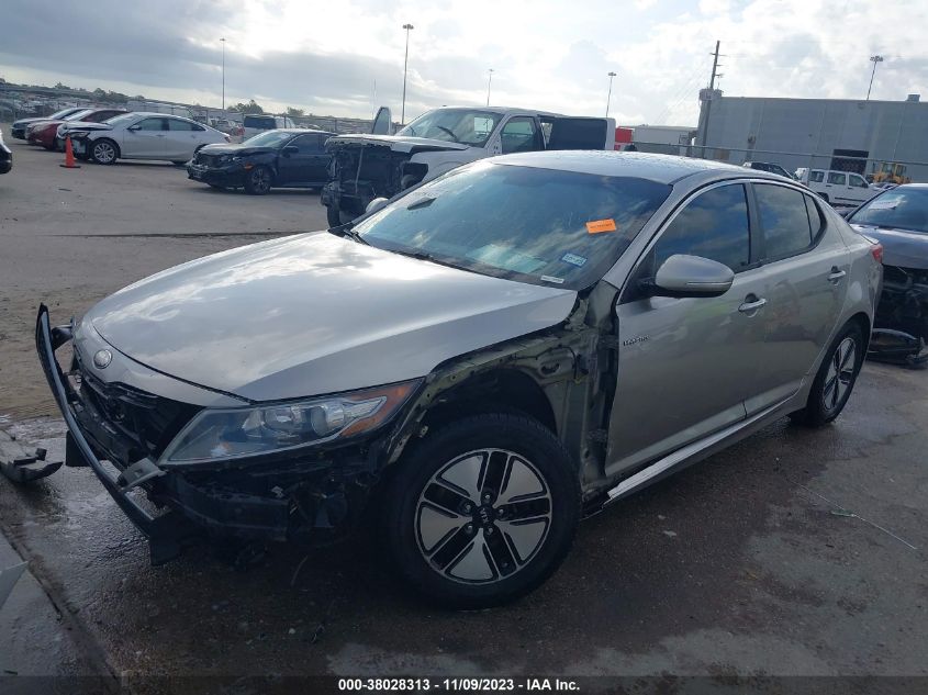 2013 KIA OPTIMA HYBRID LX - KNAGM4AD2D5043417