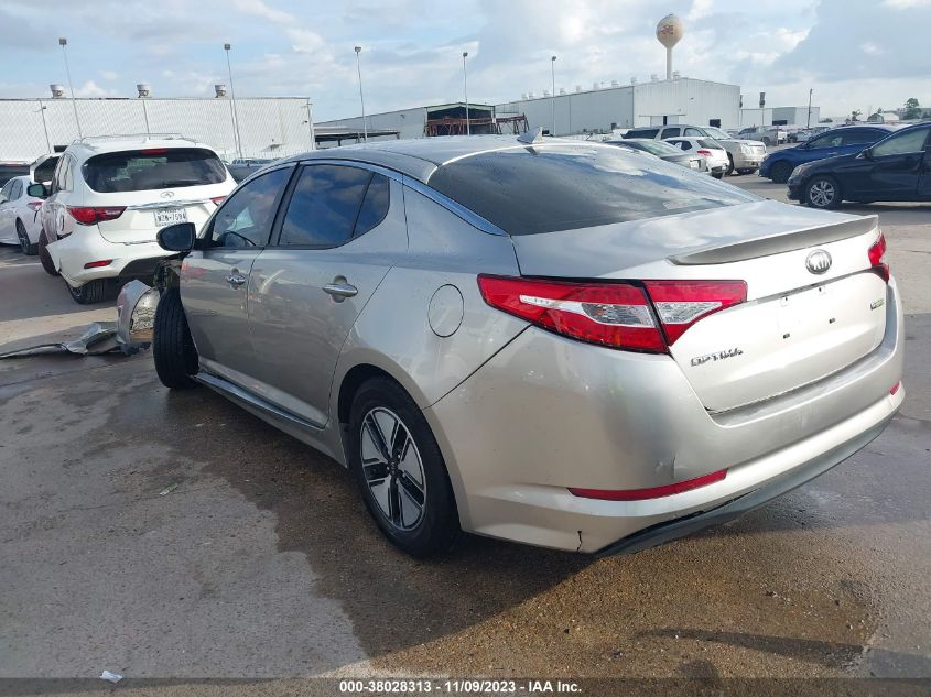 2013 KIA OPTIMA HYBRID LX - KNAGM4AD2D5043417