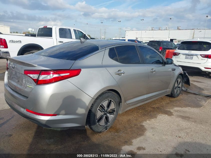 2013 KIA OPTIMA HYBRID LX - KNAGM4AD2D5043417