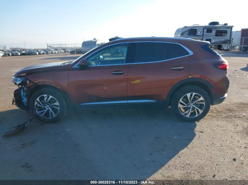 2022 BUICK ENVISION ESSENCE - LRBFZPR44ND065785
