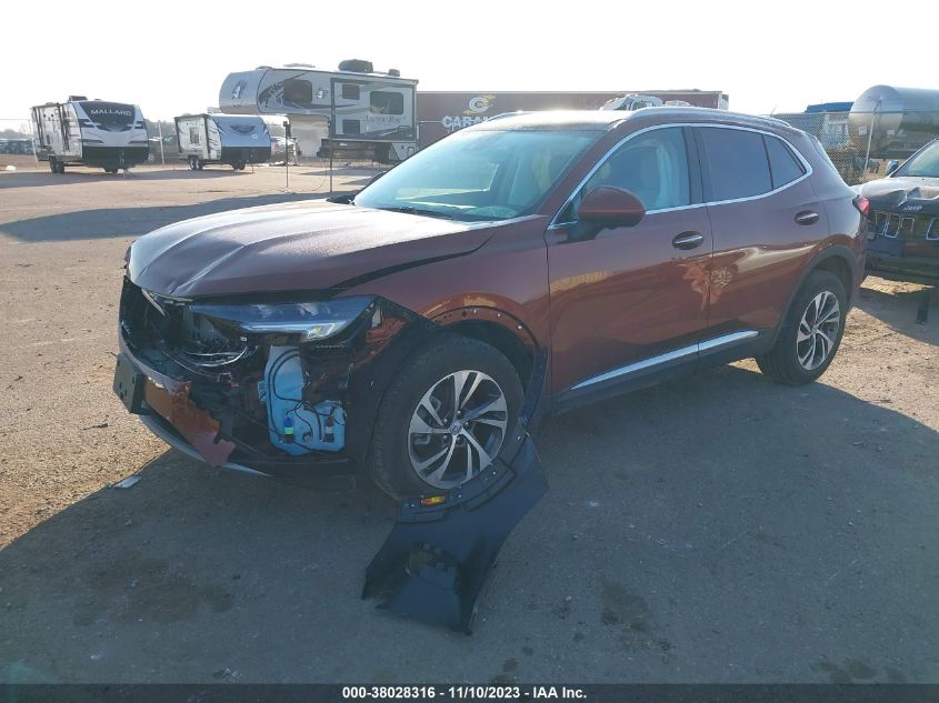 2022 BUICK ENVISION ESSENCE - LRBFZPR44ND065785