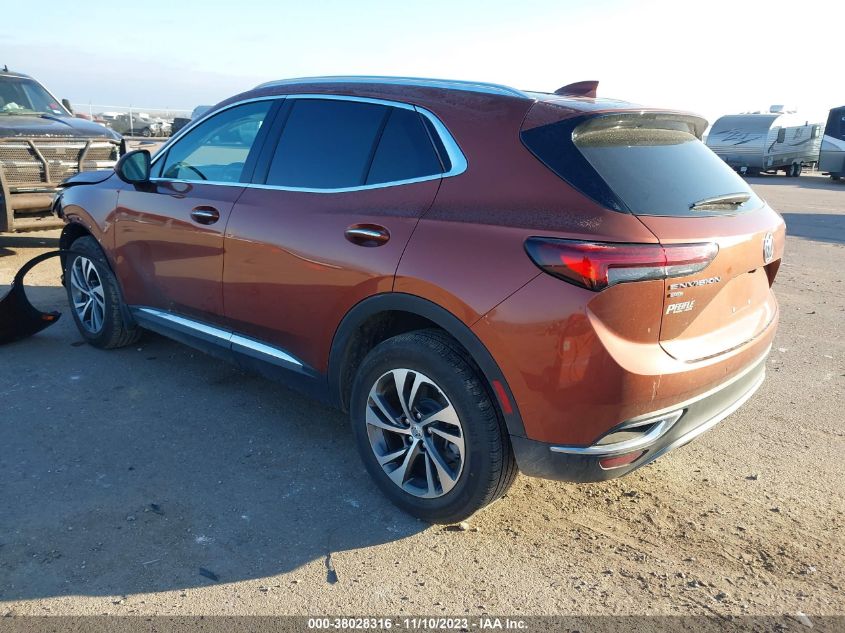 2022 BUICK ENVISION ESSENCE - LRBFZPR44ND065785
