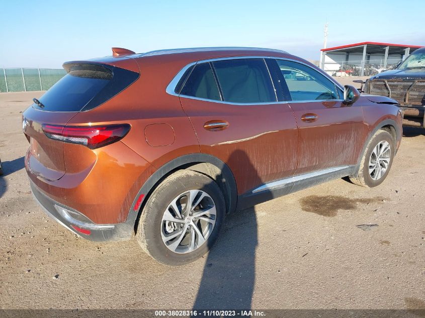 2022 BUICK ENVISION ESSENCE - LRBFZPR44ND065785
