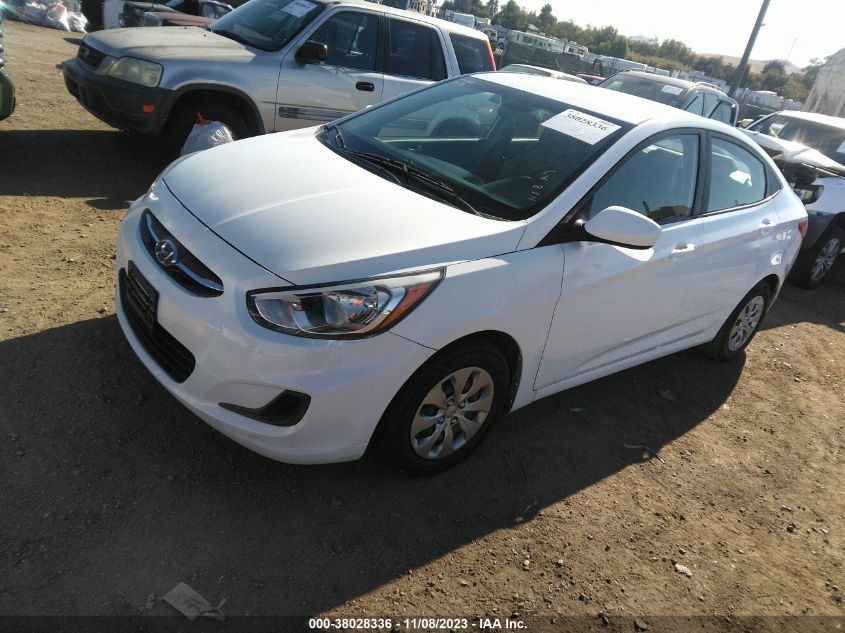 2017 HYUNDAI ACCENT SE - KMHCT4AEXHU214726