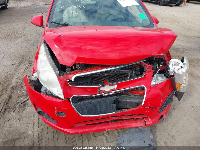 2014 CHEVROLET SPARK 1LT AUTO - KL8CD6S9XEC535433
