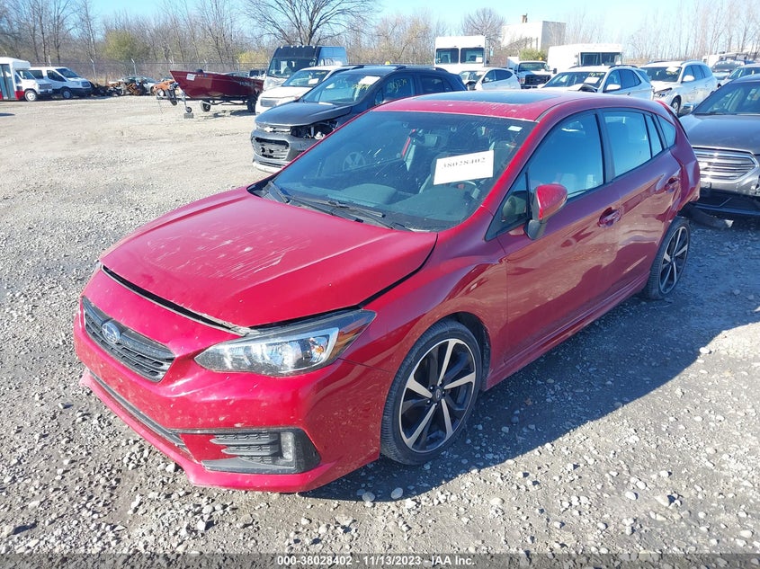 VIN 4S3GTAM66M3704119 2021 SUBARU IMPREZA SPORT