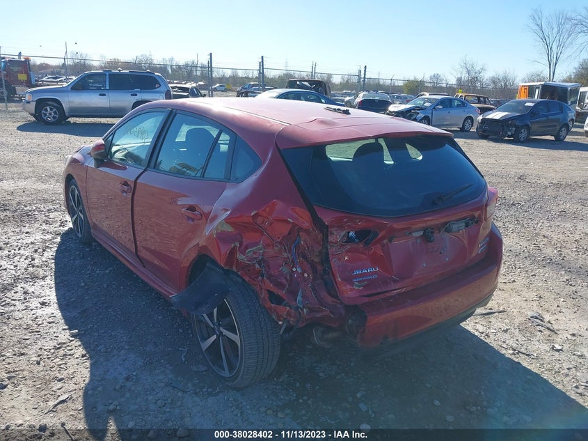 VIN 4S3GTAM66M3704119 2021 SUBARU IMPREZA SPORT