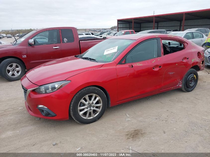 2016 MAZDA MAZDA3 I TOURING - 3MZBM1W75GM274287
