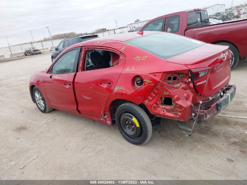 2016 MAZDA MAZDA3 I TOURING - 3MZBM1W75GM274287