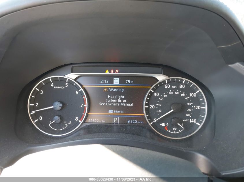 2022 NISSAN ALTIMA SL FWD - 1N4BL4EV5NN309491