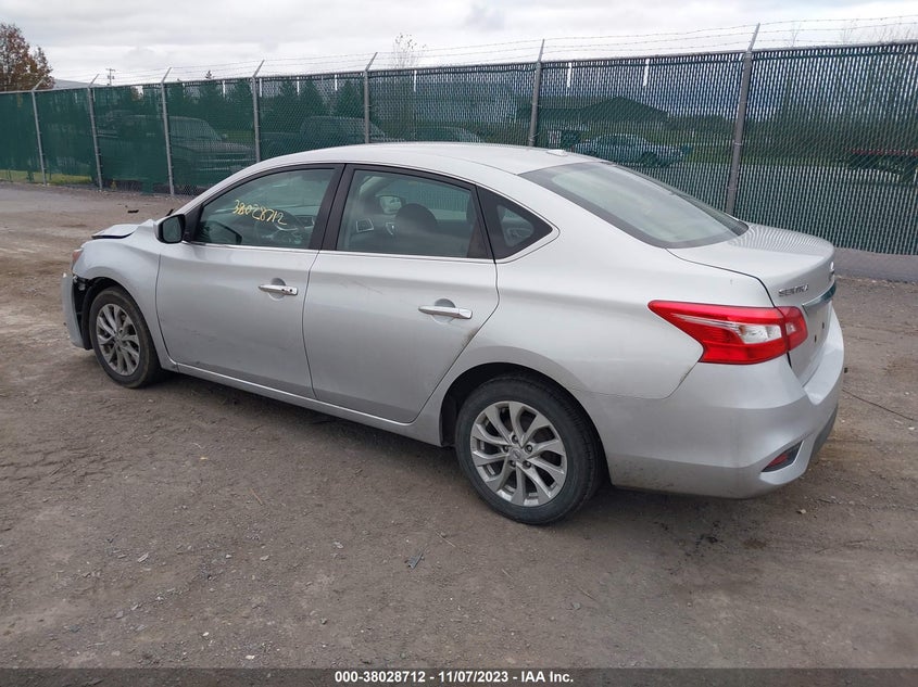 VIN 3N1AB7AP8JL663990 2018 NISSAN SENTRA SV