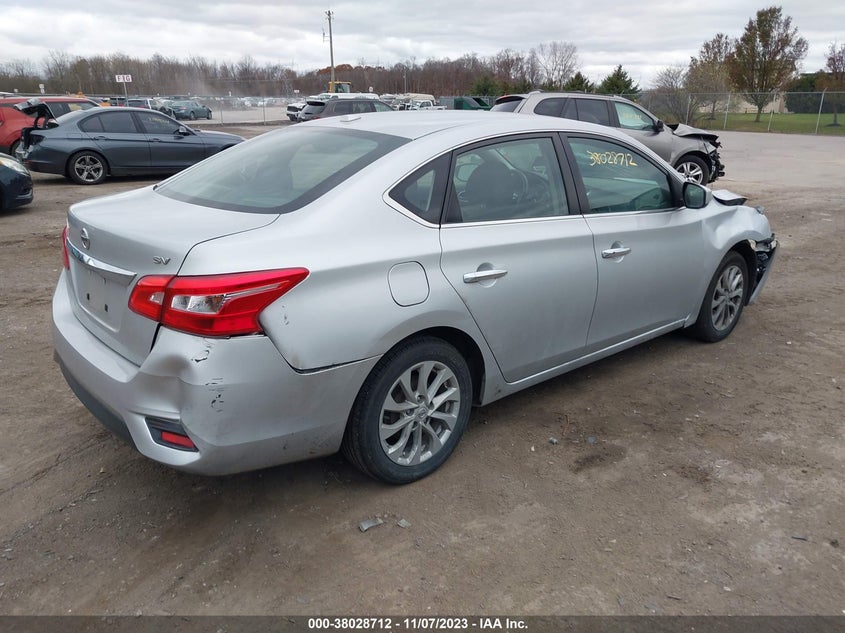 VIN 3N1AB7AP8JL663990 2018 NISSAN SENTRA SV