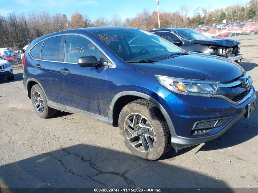 2016 HONDA CR-V SE - 5J6RM4H45GL130272