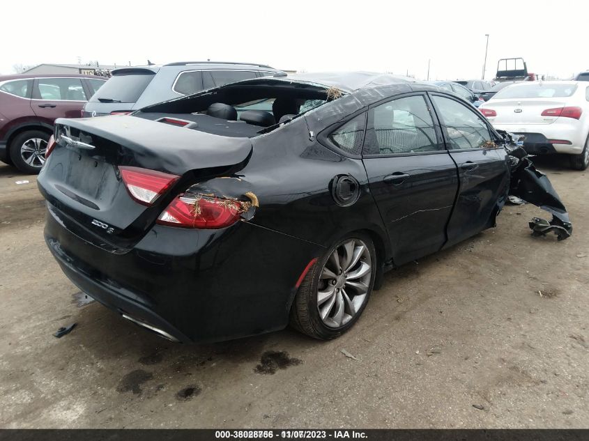 2015 CHRYSLER 200 S - 1C3CCCBB1FN719438