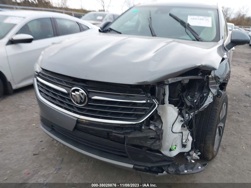 VIN LRBFZNR47ND142668 2022 BUICK ENVISION ESSENCE