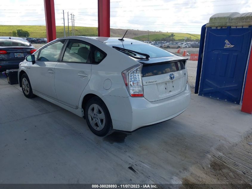 JTDKN3DU2A0158723 | 2010 TOYOTA PRIUS