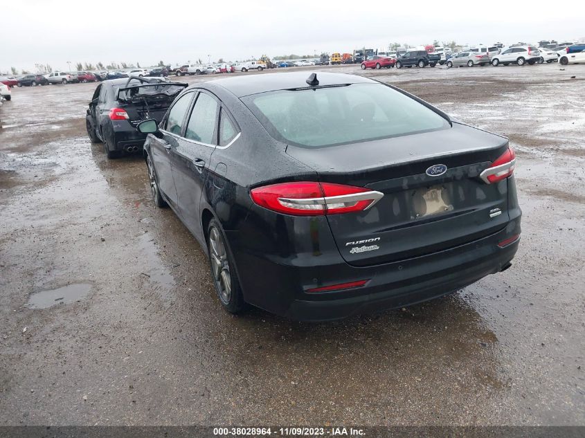 3FA6P0CD2LR177177 2020 FORD FUSION, photo no. 3