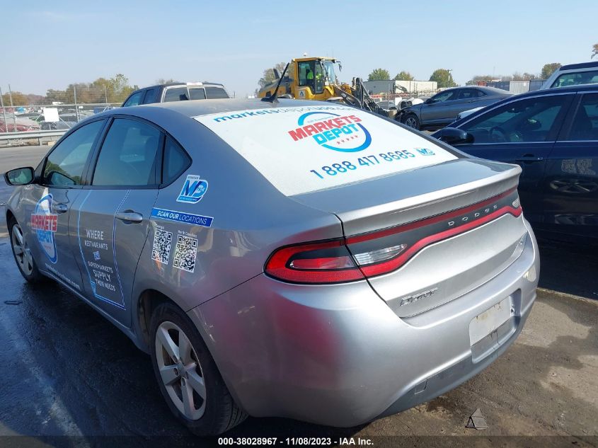 2015 DODGE DART SXT - 1C3CDFBB4FD286489
