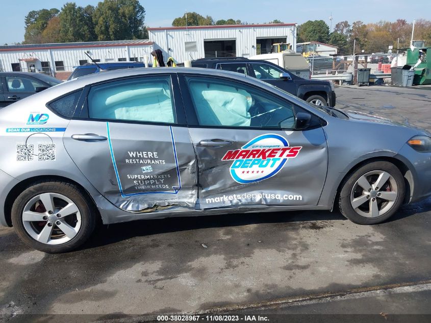 2015 DODGE DART SXT - 1C3CDFBB4FD286489