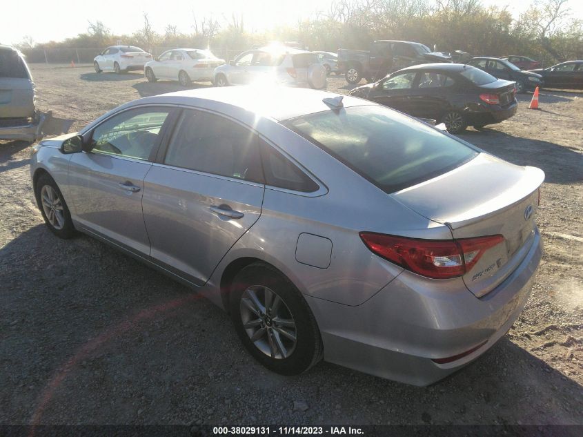 2015 HYUNDAI SONATA SE - 5NPE24AF2FH005643