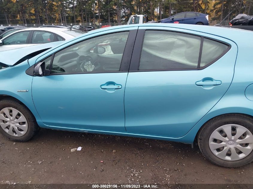 2013 TOYOTA PRIUS C - JTDKDTB36D1037396