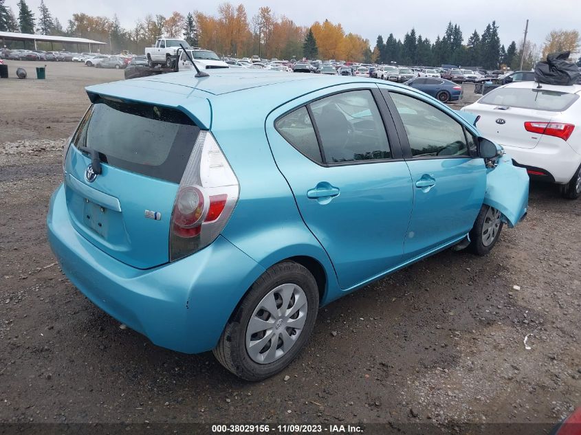 2013 TOYOTA PRIUS C - JTDKDTB36D1037396