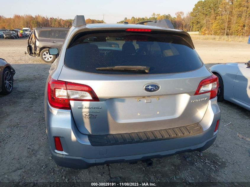 2015 SUBARU OUTBACK 2.5I PREMIUM - 4S4BSBDC1F3244858