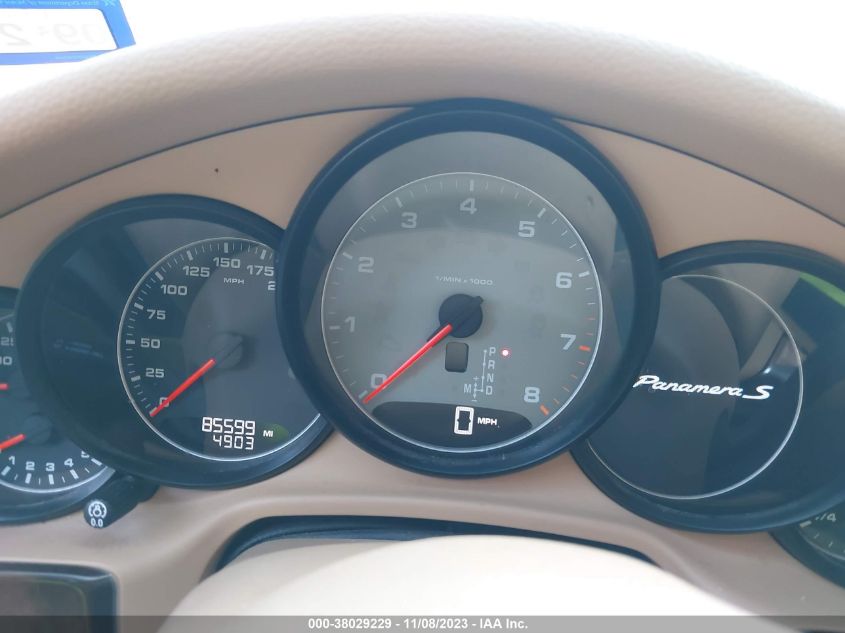 2013 PORSCHE PANAMERA S/4 - WP0AB2A73DL060624