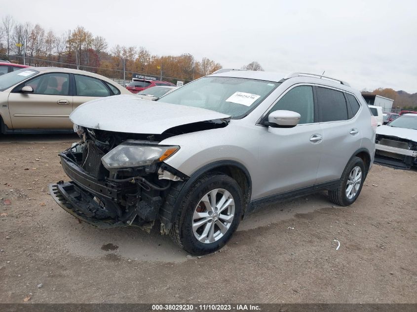 2015 NISSAN ROGUE SV - KNMAT2MT1FP557334