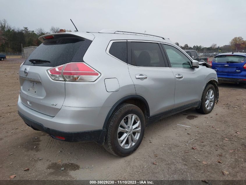 2015 NISSAN ROGUE SV - KNMAT2MT1FP557334