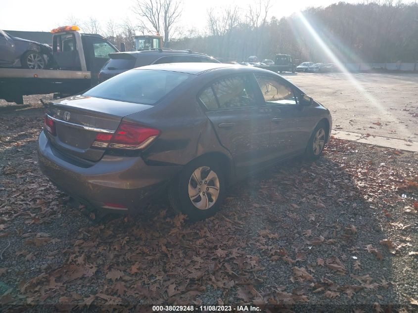 2015 HONDA CIVIC LX - 19XFB2F58FE287039