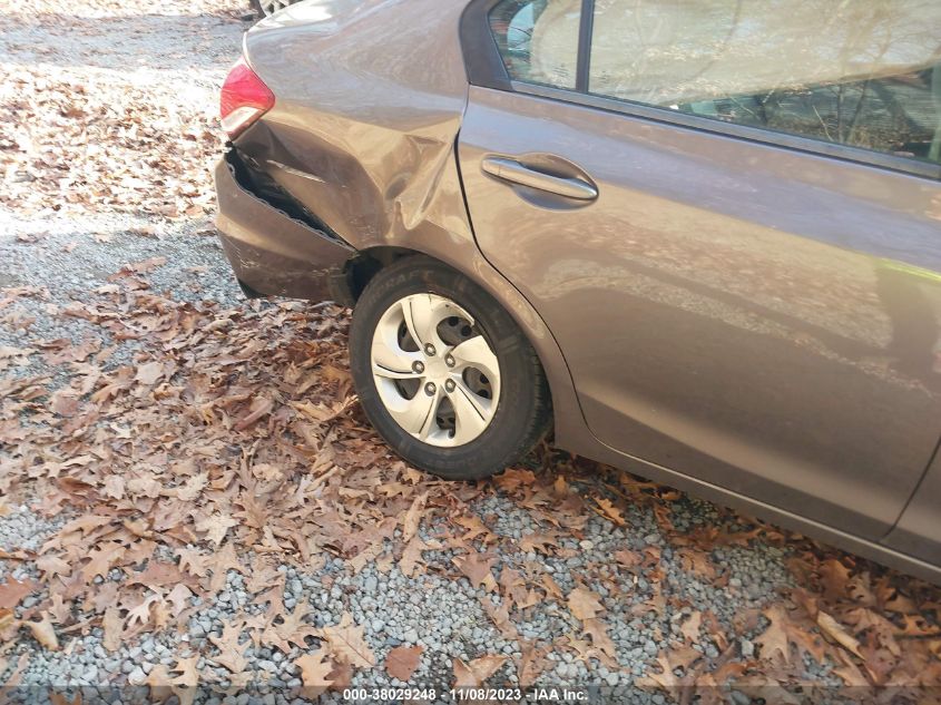 2015 HONDA CIVIC LX - 19XFB2F58FE287039