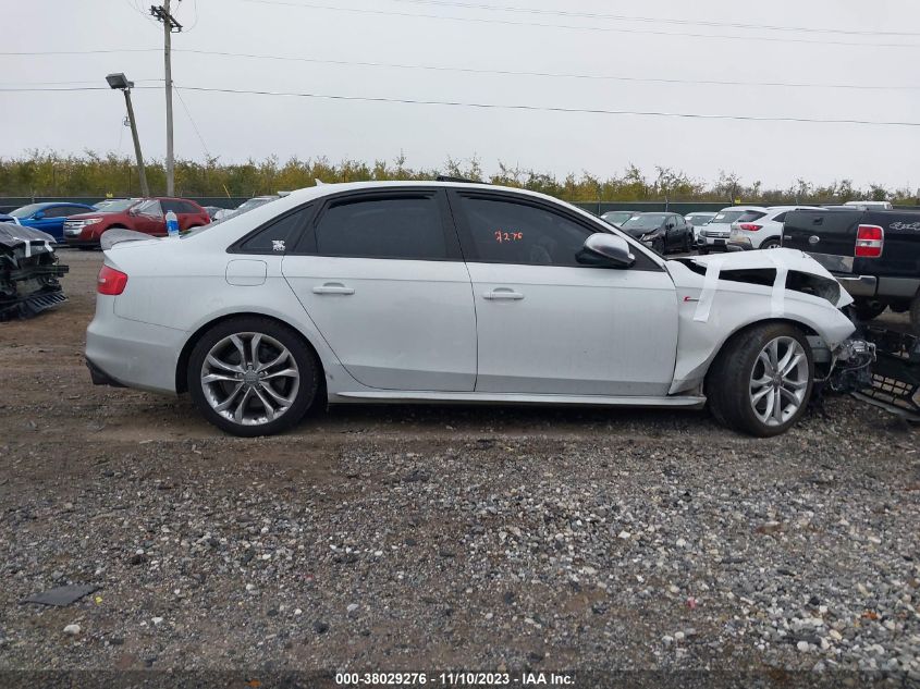 2016 AUDI S4 PREMIUM PLUS - WAUBGAFL2GA004936