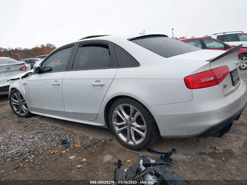 2016 AUDI S4 PREMIUM PLUS - WAUBGAFL2GA004936