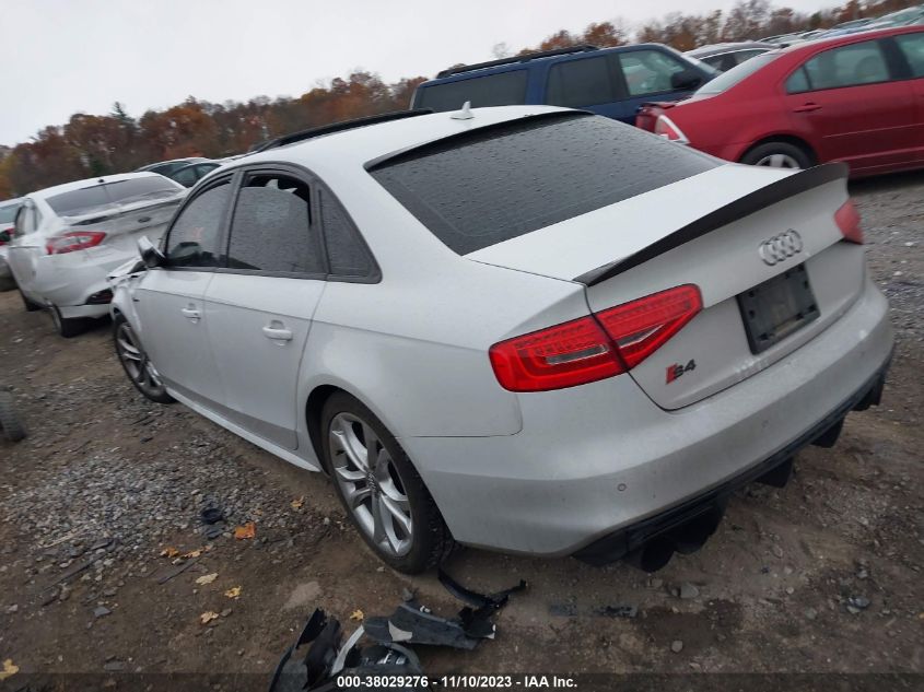 2016 AUDI S4 PREMIUM PLUS - WAUBGAFL2GA004936