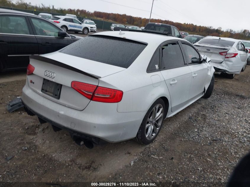 2016 AUDI S4 PREMIUM PLUS - WAUBGAFL2GA004936
