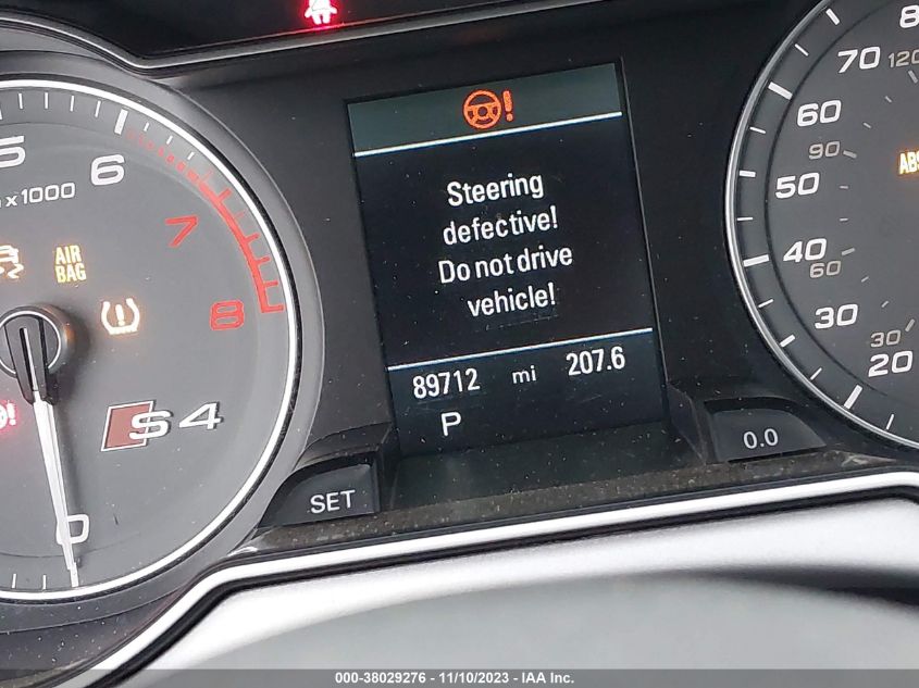 2016 AUDI S4 PREMIUM PLUS - WAUBGAFL2GA004936