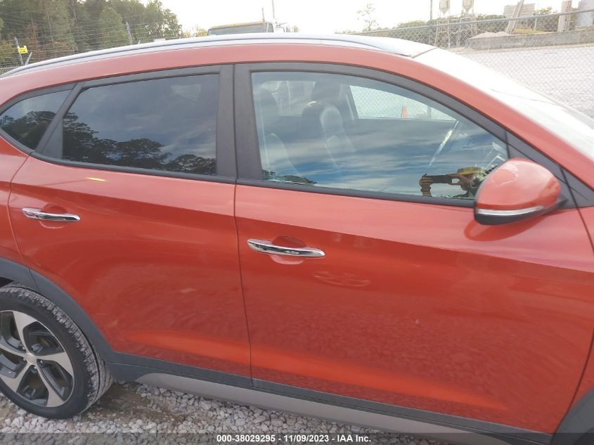 2017 HYUNDAI TUCSON LIMITED/SPORT AND ECO/SE - KM8J3CA21HU308906