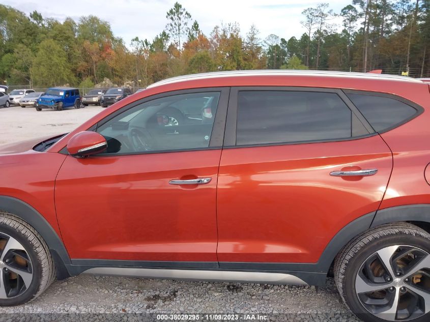 2017 HYUNDAI TUCSON LIMITED/SPORT AND ECO/SE - KM8J3CA21HU308906