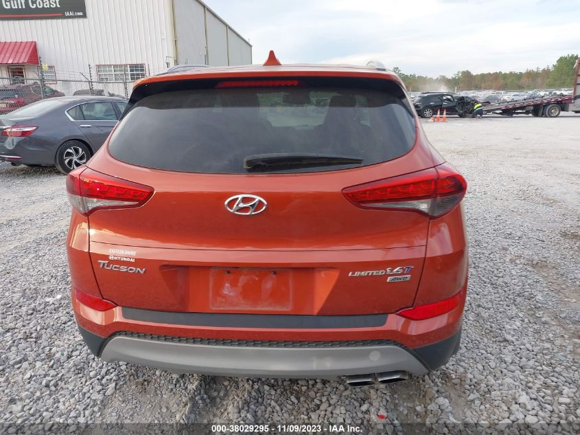 2017 HYUNDAI TUCSON LIMITED/SPORT AND ECO/SE - KM8J3CA21HU308906